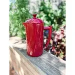 Frieling Double-Walled Stainless Steel French Press Coffee Maker - Red - 