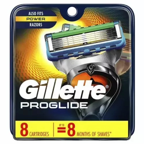 Gillette Fusion5 Proglide Men&#039;s Razor Blades - 004740030287 (8 Pack)