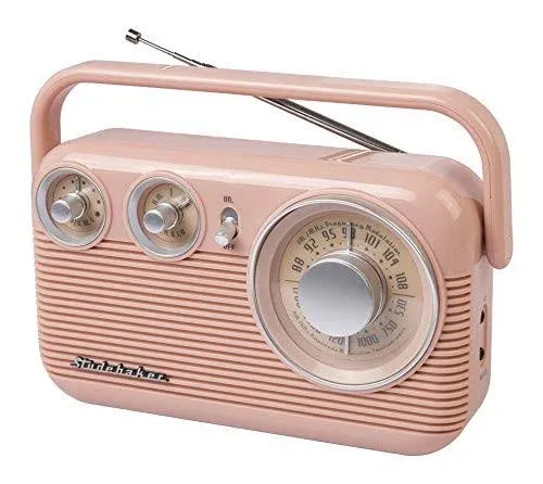 Studebaker Portable AM/FM Radio with Bluetooth