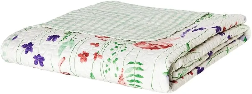 Stella Mushroom Quilt Ensemble - Full/Queen Quilt