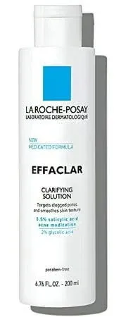 La Roche -  Posay Effaclar  Clarifying Solution 6.76 fl oz (200ml)  Exp. 08/2026