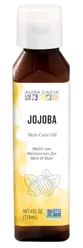 Aura Cacia Natural Skin Care Jojoba Oil - 16 fl oz bottle