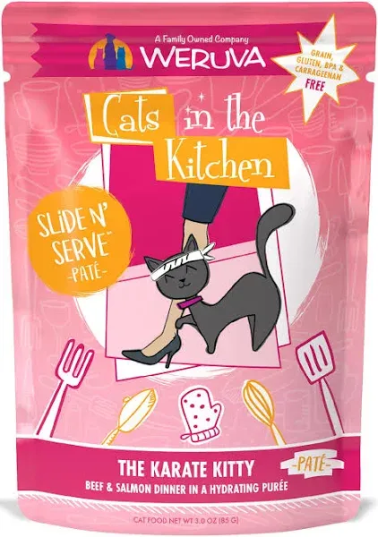 Cats in the Kitchen The Karate Kitty Wet Cat Food