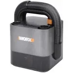 WORX WX030L 20V Power Share Cordless Cube Vac Compact Vacuum Cleaner, Black