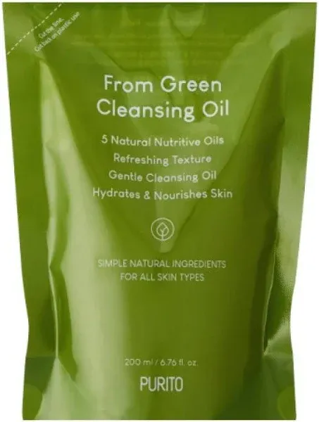 Buy Purito From Green Cleansing Oil (Refill) 200ml in Australia - Korean Skincare and Cosmetics