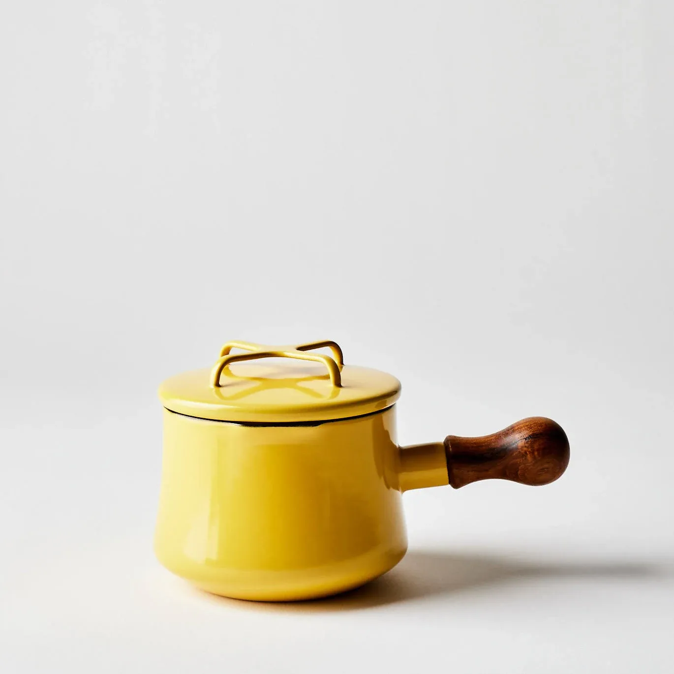 Dansk Kobenstyle Yellow 1qt. Saucepan with Lid Yellow