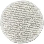 Oreck Commercial White Orbiter Bonnet, 12 inch Diameter