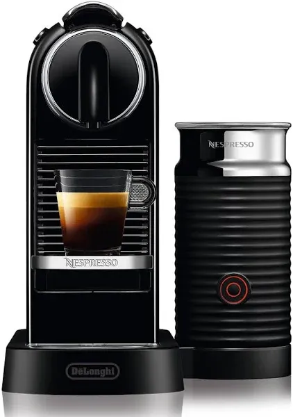 Nespresso CitiZ Coffee &amp; Espresso Machine De&#039;Longhi + Milk Frother - No Orig Box