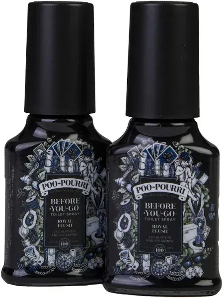 Poo Pourri Royal Flush Before You Go Spray 2 oz - 2 Pack