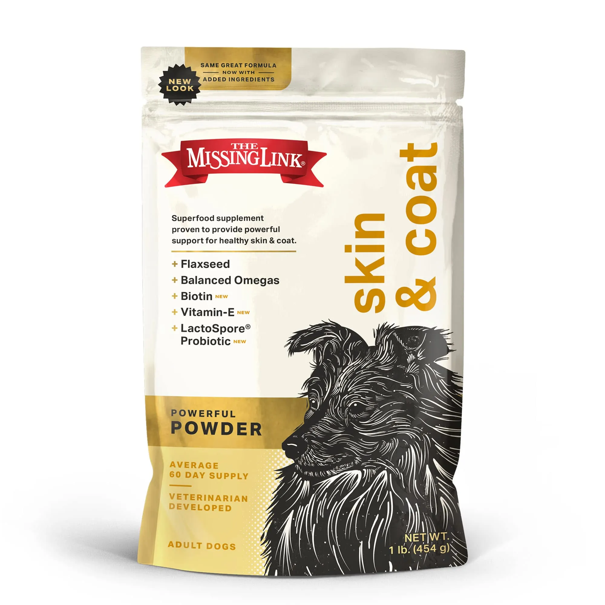 The Missing Link  Skin & Coat Dog Supplement