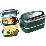 JUBOSYCZ Stainless Steel Bento Box for Adults&amp;Kids,Ja<wbr/>panese Leakproof Lunch Box