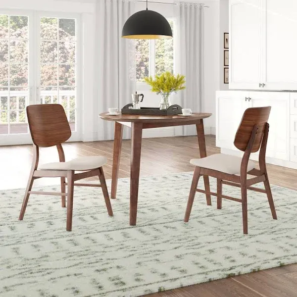 New Classic Furniture Oscar 3-Piece Corner Table Dining Set