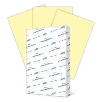 Hammermill Colored Paper, 20 lb Gray Printer Paper, 8.5 x 11-1 Ream (500 Sheets) - Made in the USA, Pastel Paper, 102889R