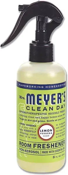 Mrs. Meyer&#39;s&#174; Clean Day Room Freshener, Lemon Verbena, 8 oz, Non-Aerosol Spray ;