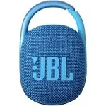 JBL Clip 4 Eco Blue Portable Bluetooth Speaker