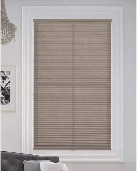 BlindsAvenue Cordless Light Filtering Cellular Honeycomb Shade 9/16" Single Cell