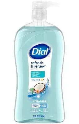 Dial Hydrating Body Wash, Coconut Water, Moisturizing Conditioner, 32 Ounce