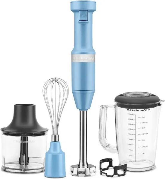 KitchenAid Variable Speed Corded Hand Blender with Accessories