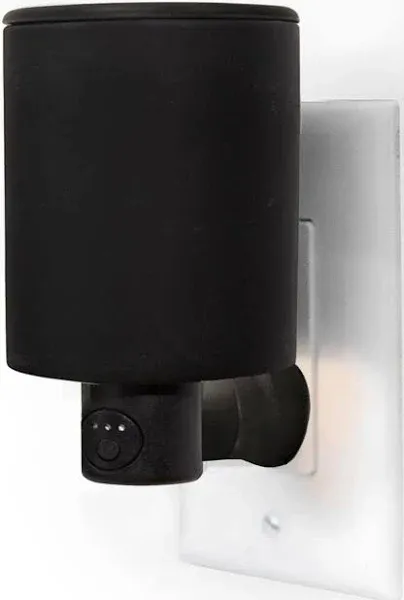 Happy Wax Black Timer Outlet Wall Plug-In Wax Warmer