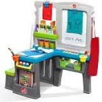 Step2 Kids Great Creations 360 Junior Artists Plastic Art Center Desk Easel, Size: Large