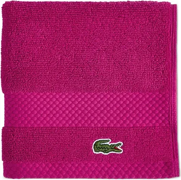 Lacoste Heritage Supima Cotton Wash Cloth