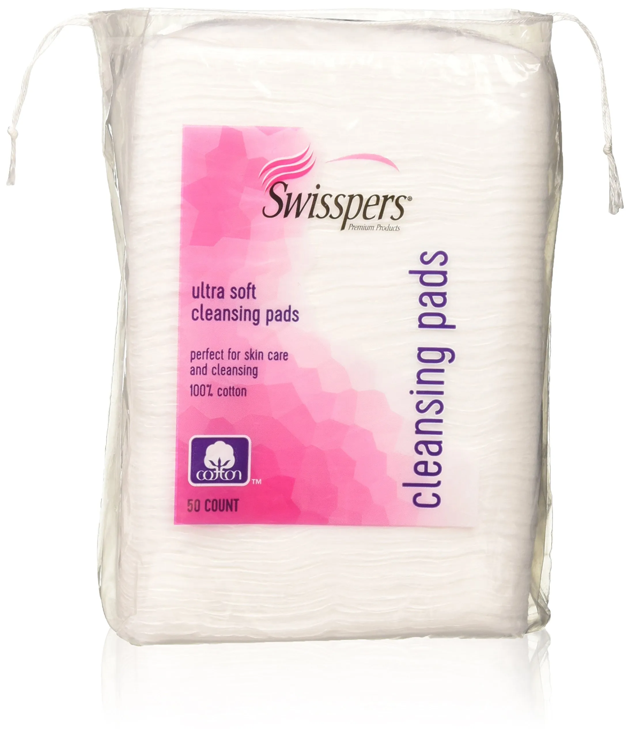 Swisspers Premium Ultra Soft Facial Cleansing Cotton Pads