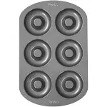 Wilton 6 Cavity Doughnut Donut Baking Pan NEW 8 x 13