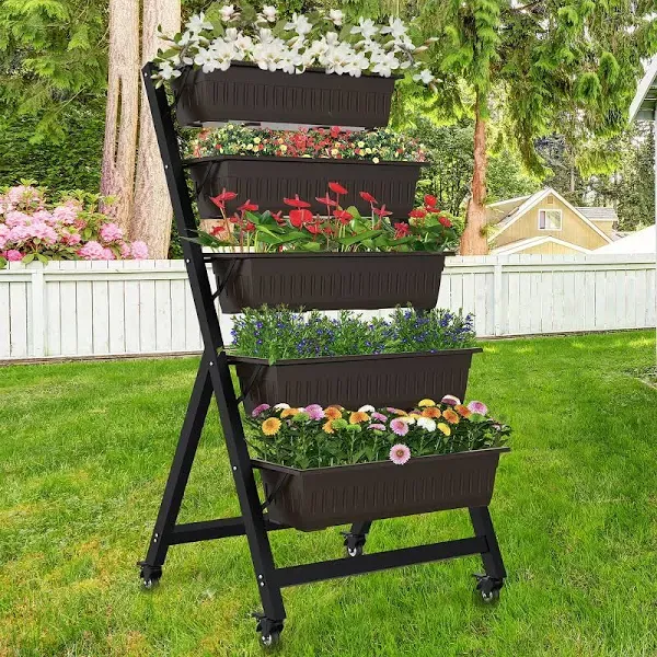 G TALECO GEAR Vertical Garden Planter, Vertical Raised Garden Bed Planter Box...