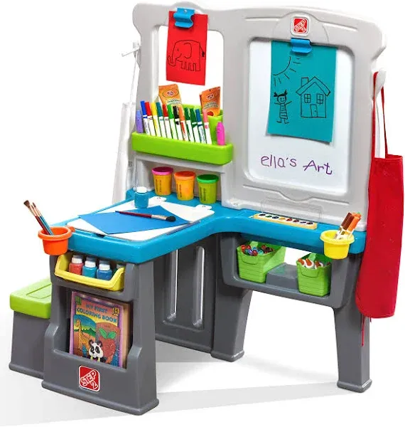 Step2 Great Creations Art Center Desk with Easel, Multi