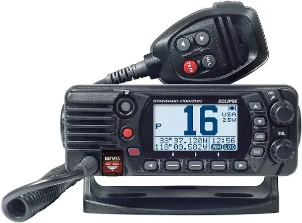 Standard Horizon GX1400 Fixed Mount VHF - Black - GX1400B