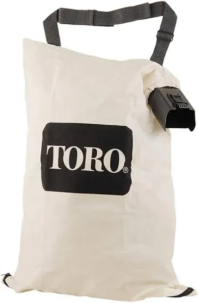 Toro 127-7040 Zippered Bottom Dump Bag for Ultra Blower Rake & Vacuum Leaf Blowers 51599