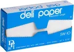 Durable Packaging 10" x 10 3/4" Interfolded Deli Wrap Wax Paper