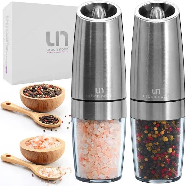 Urban Noon Electric Salt and Pepper Grinder Set