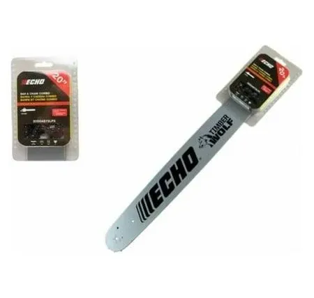 Echo 20 In Replacement Guide Bar & Chain Combo Pack