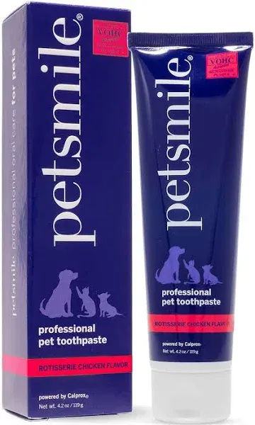 Petsmile Professional Pet Toothpaste with Calprox for Optimal Plaque &amp; Tartar Co