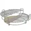 Sunnydaze Half Moon Cooking Grate System for Charcoal Kamado Egg Grill