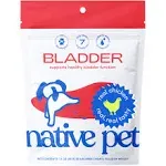 Native Pet Bladder Cranberry Chews for Dogs, Count of 30