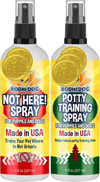  Spray | Trains Your Pet Where Not to Urinate | Training Not Here! 8oz