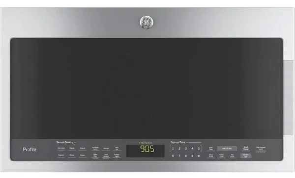 GE Profile 2.1 Cu. Ft. Over-the-Range Sensor Microwave Oven