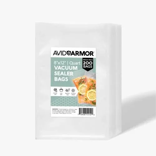 Avid Armor Quart Size Vacuum Sealer Bags