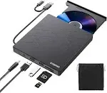 Brand New, ORIGBELIE External CD/DVD Reader and Burner