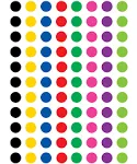 Teacher Created Resources Colorful Circles Mini Stickers