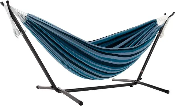 Vivere 9ft Double Hammock with Stand