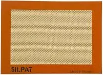 Silpat Non-Stick Silicone Baking Mat, Toaster Oven size, 7-7/8" x 10-7/8"