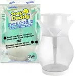 SCRUB DADDY SOAP DADDY DUAL ACTION SOAP DISPENSER - CLEAR BRAND NEW