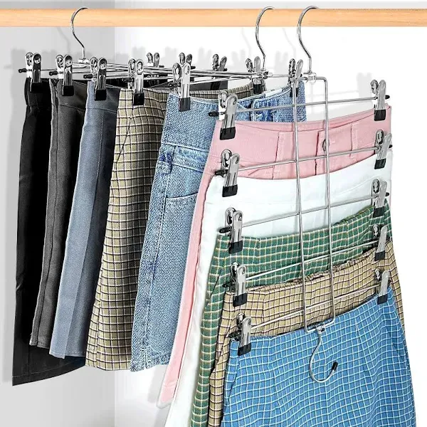 Rebrilliant Space-Saving 3-Piece Pant Hangers