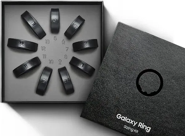 Samsung - Galaxy Ring Sizing Kit - Black