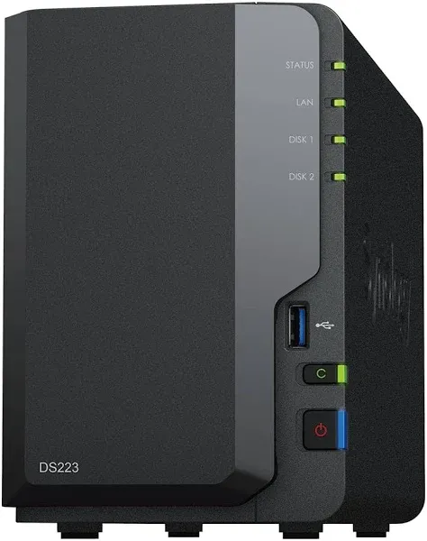 Synology DS223 DiskStation NAS 2-Bay