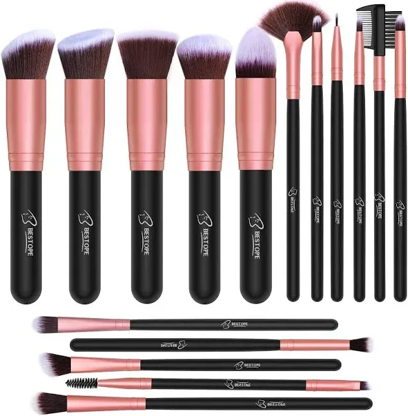 *New* BESTOPE PRO Makeup Brushes Set - 16 Pcs