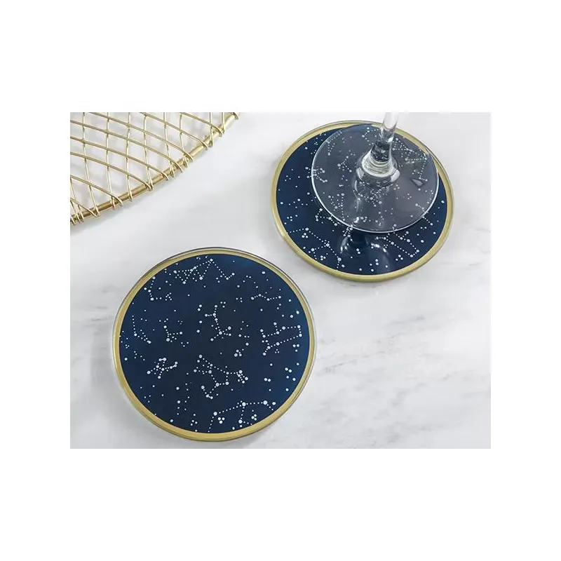 Kate Aspen Under the Stars Glass Coasters